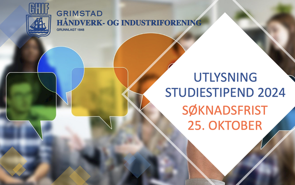 Utlysning GHIF studiestipend 2024